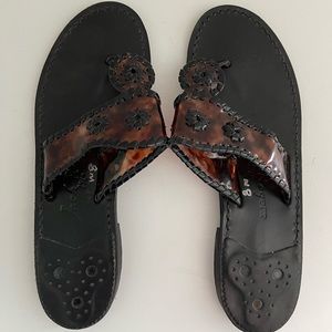 Jack Rogers tortoise sandals
